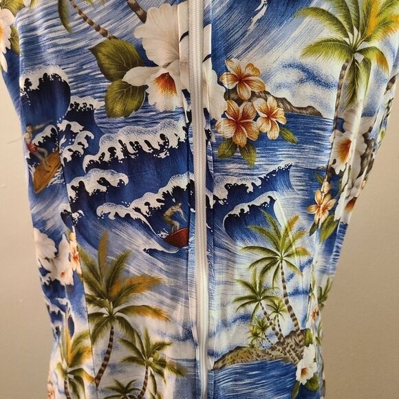 Orchid Designs Made In Hawaii MuuMuu Dress XL - Picture 3 of 4